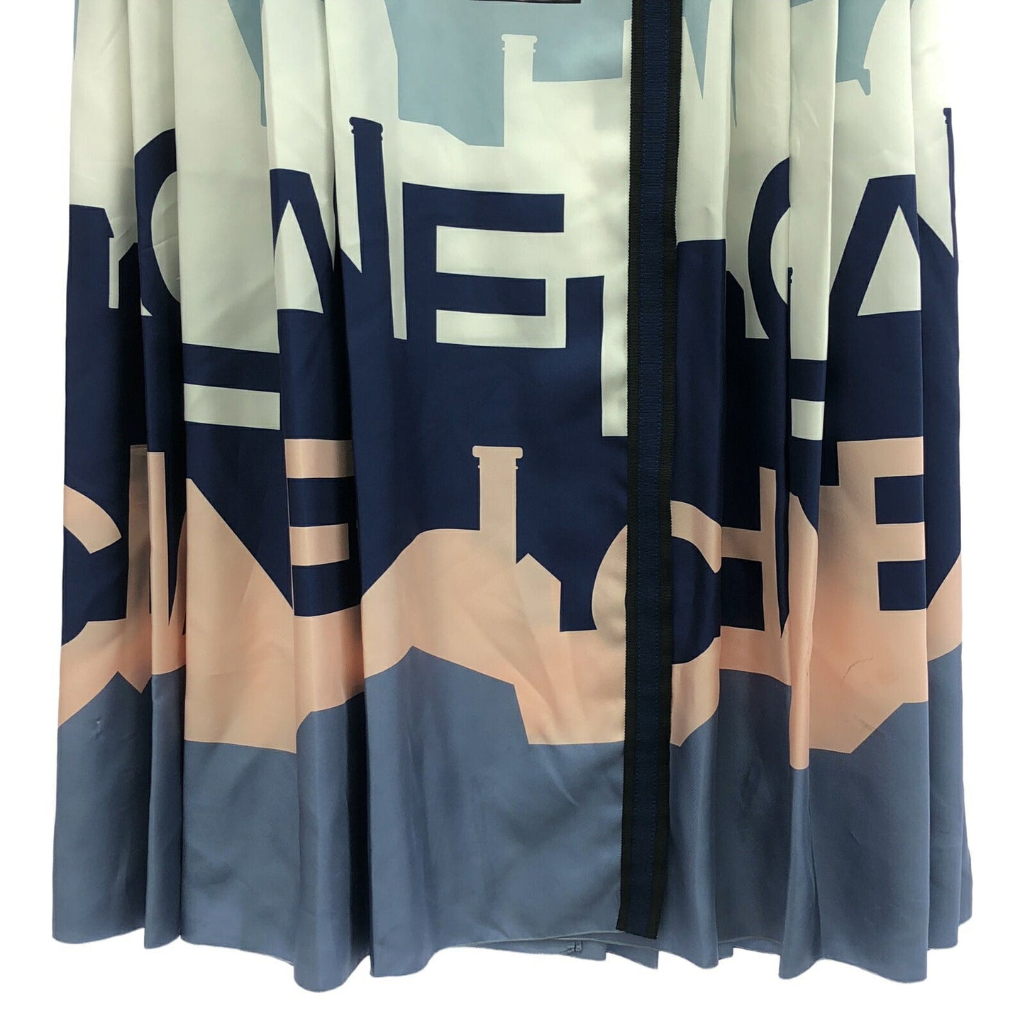 Chanel Long Skirt Silk Skirt