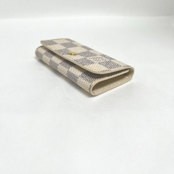LOUIS VUITTON Key case Key holder M62630 Damier Azur Canvas Damier Azul Key case for 4 Key holder Damier Azur Multicles4 unisex(Unisex)