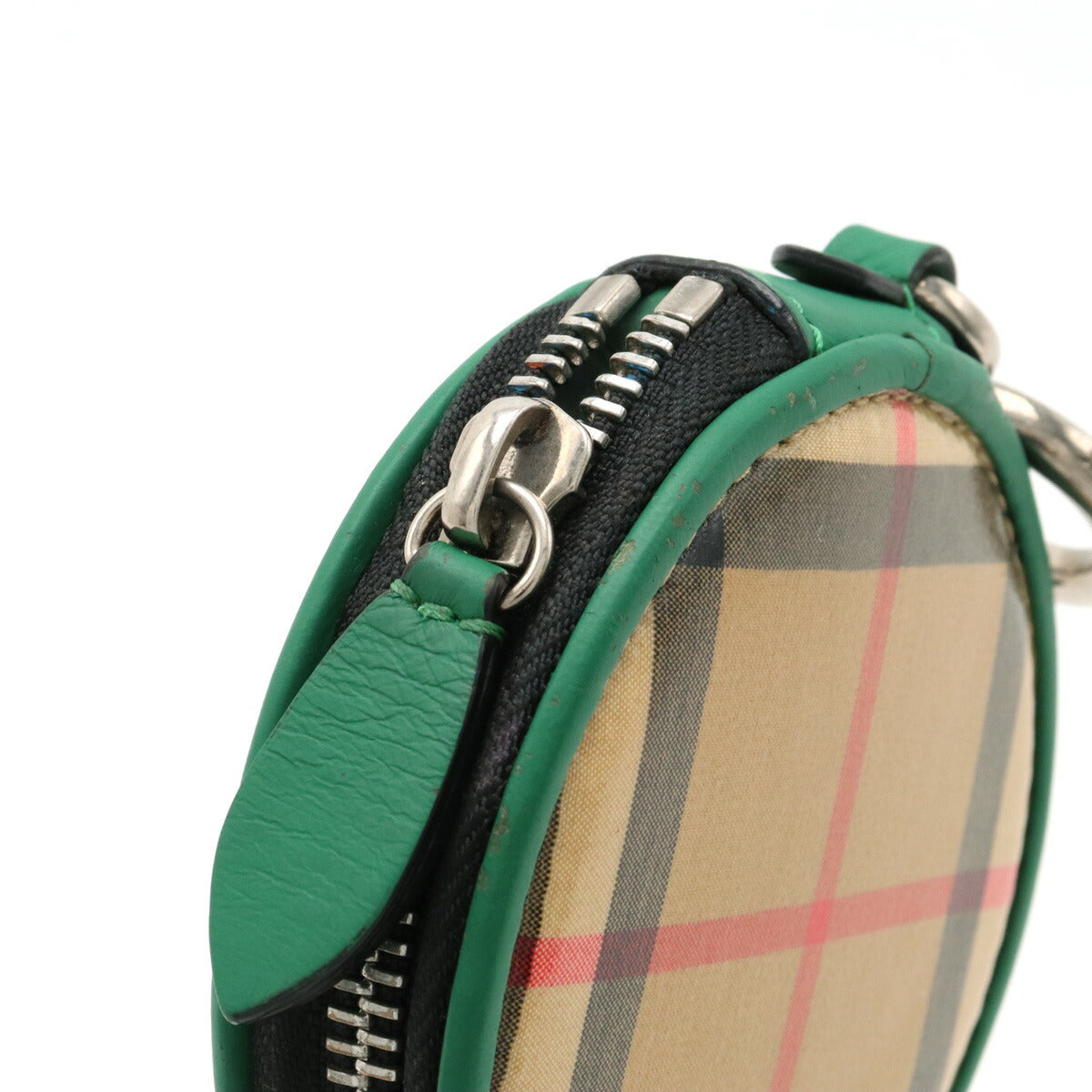 Burberry Coated Canvas Nova Check Coin Purse
