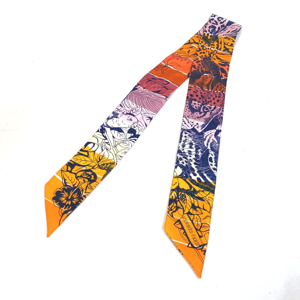 HERMES scarf silk multicolor bandeau scarf Twilly Twilly Women d
