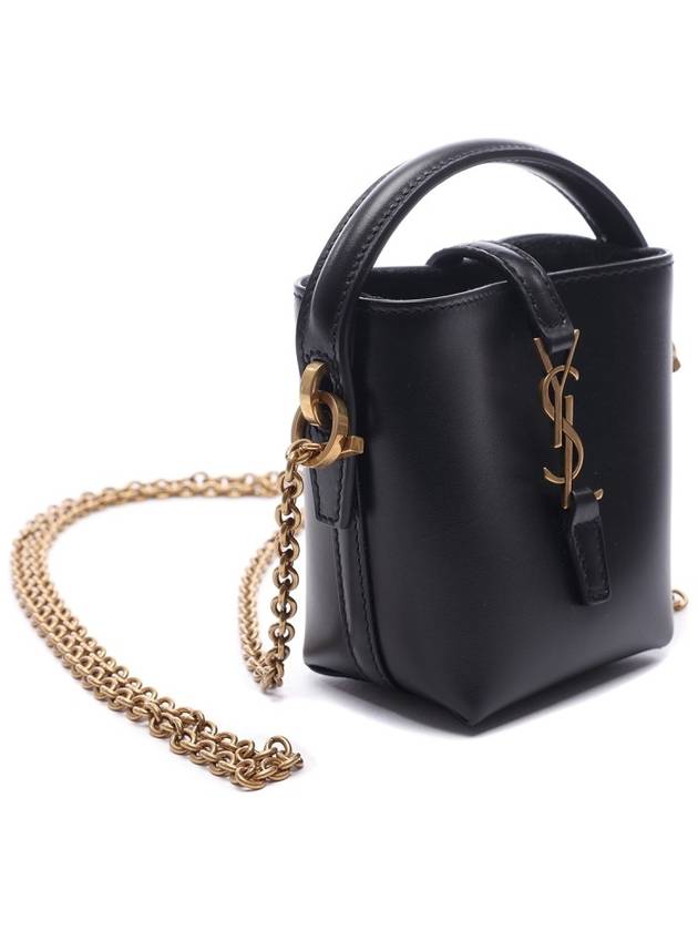 Luxury Saint Laurent Trending 2025 Le 37 Micro Bucket Bag Black