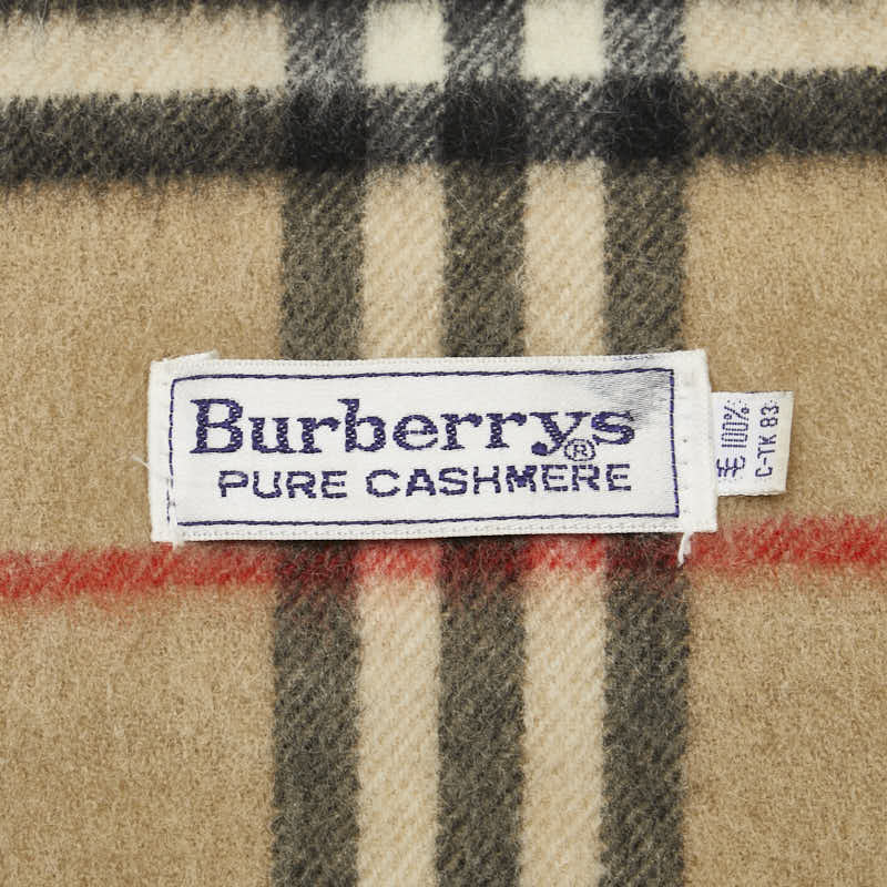 Burberry Cashmere Nova Check Scarf