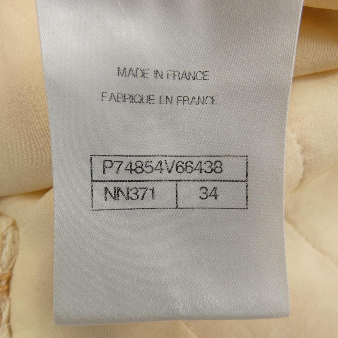 Chanel P74854V66438 Collarless Jacket Jacket