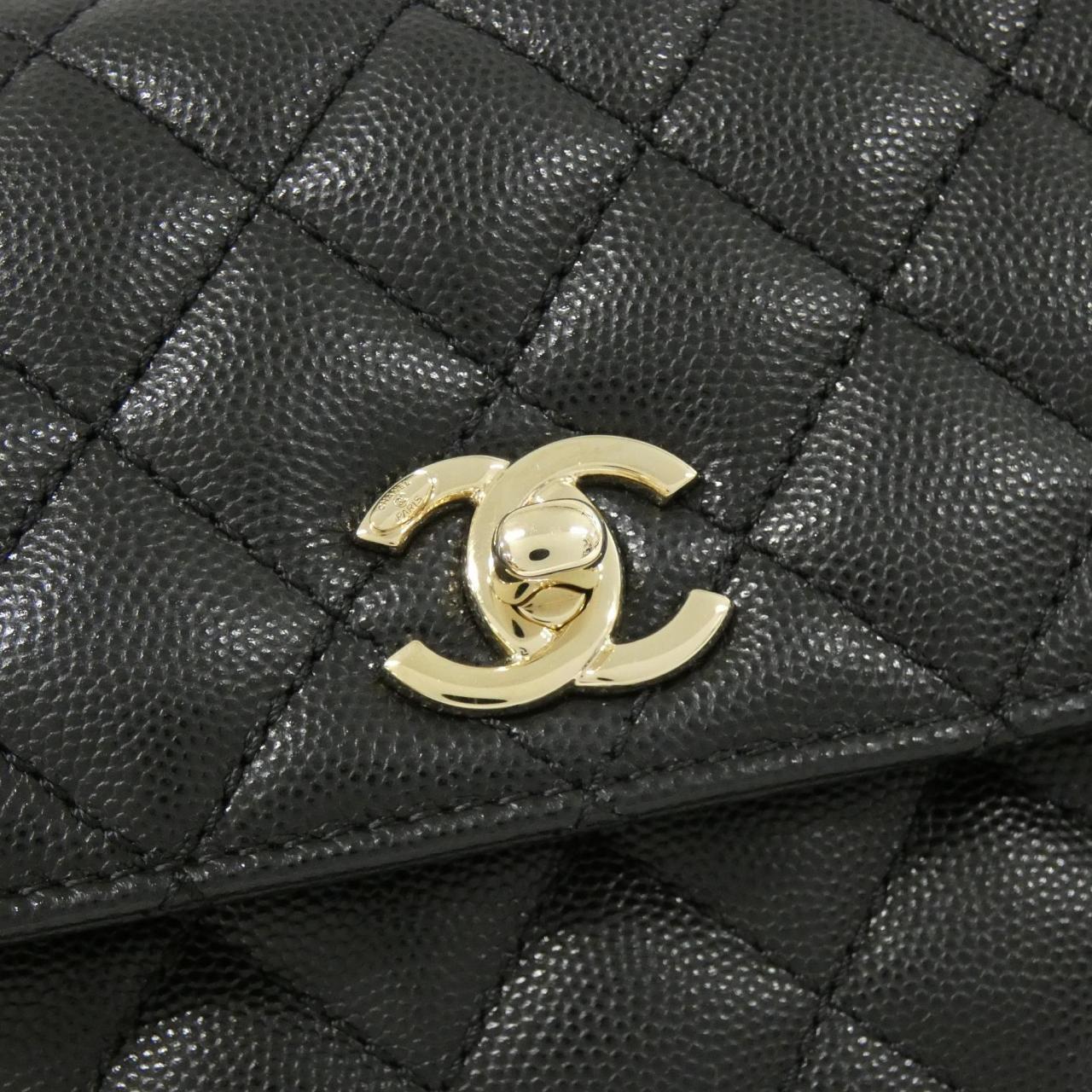 Chanel Coco Handle Caviar Skin Bag