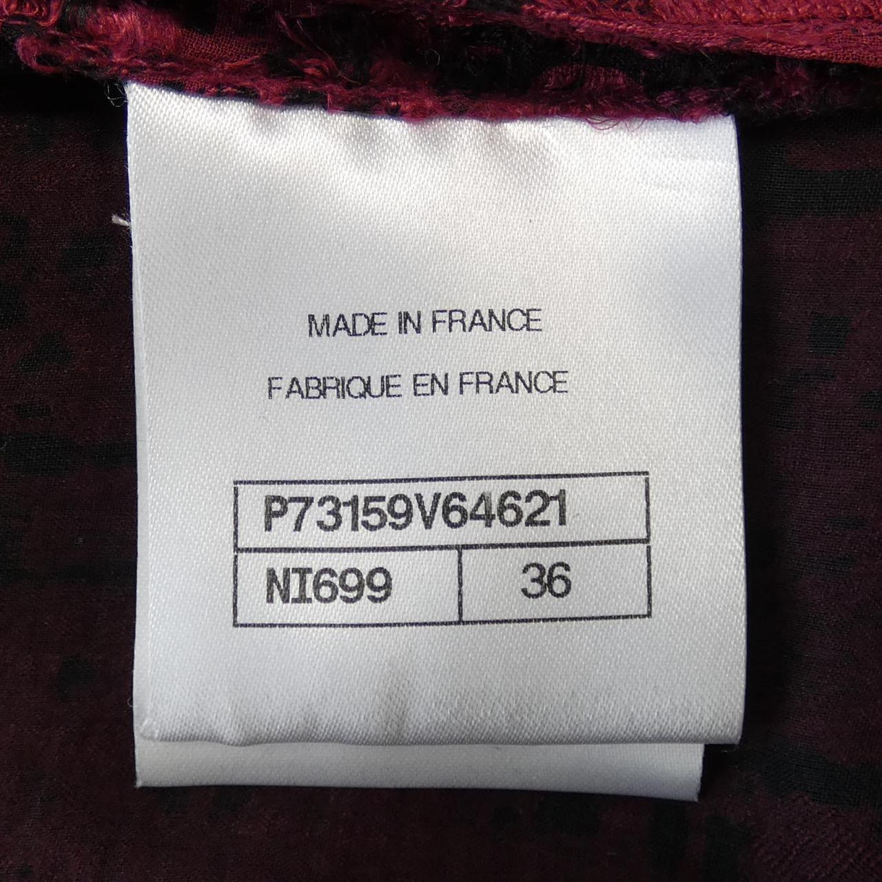 Chanel P73159V64621 22A Silk Top