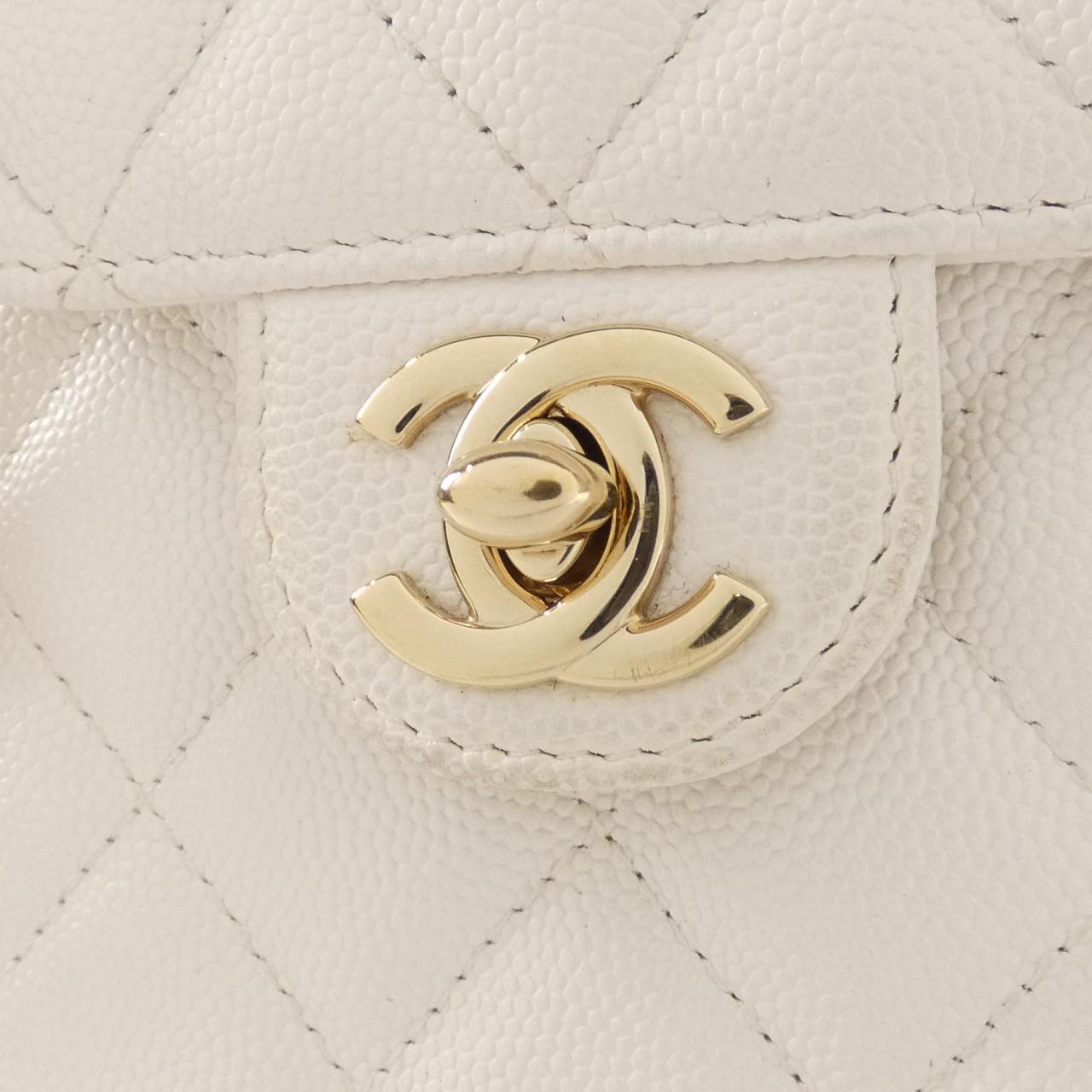 Chanel Timeless Classic Line Caviar Skin Shoulder Bag