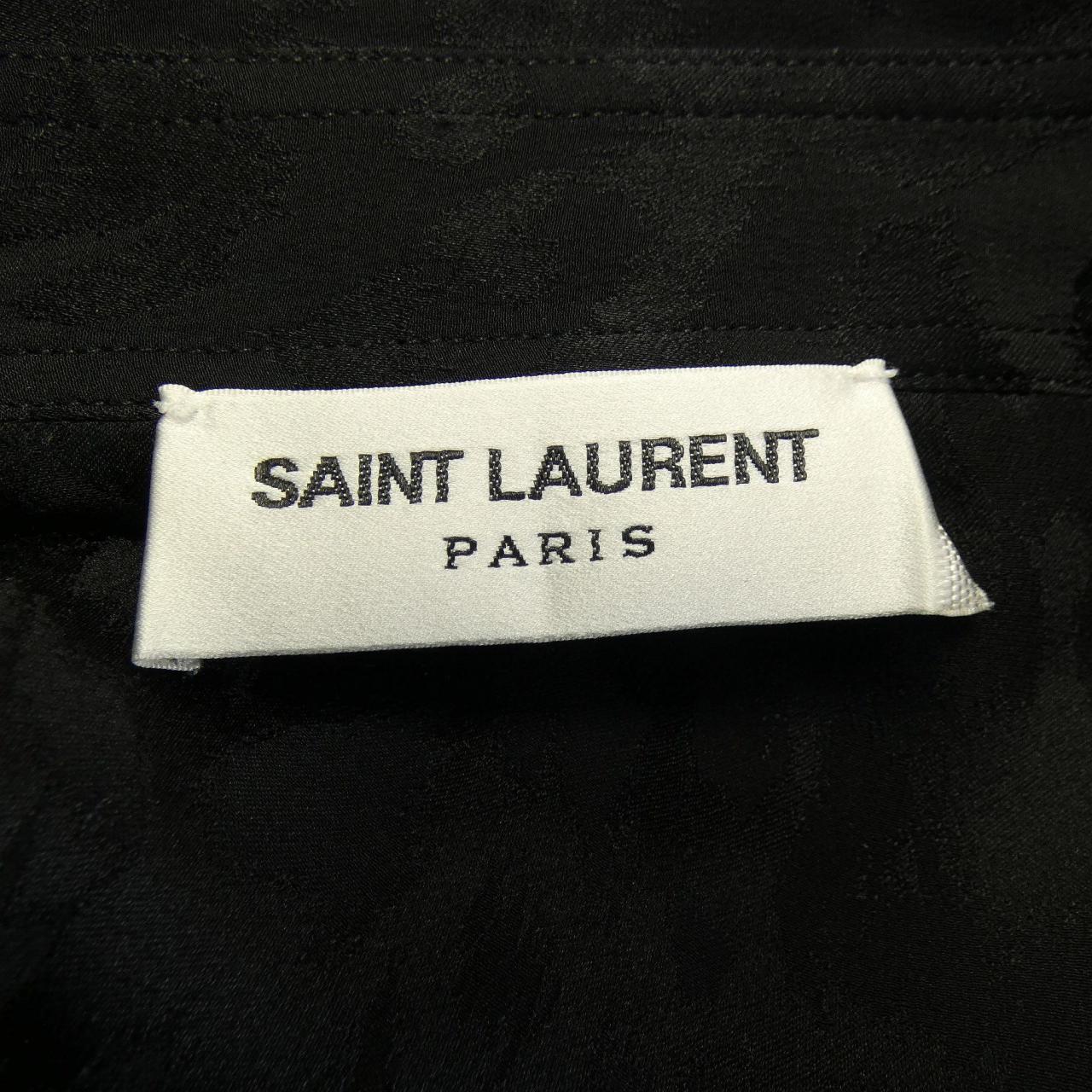 Saint Laurent 705698 Y1F14 Silk Shirt