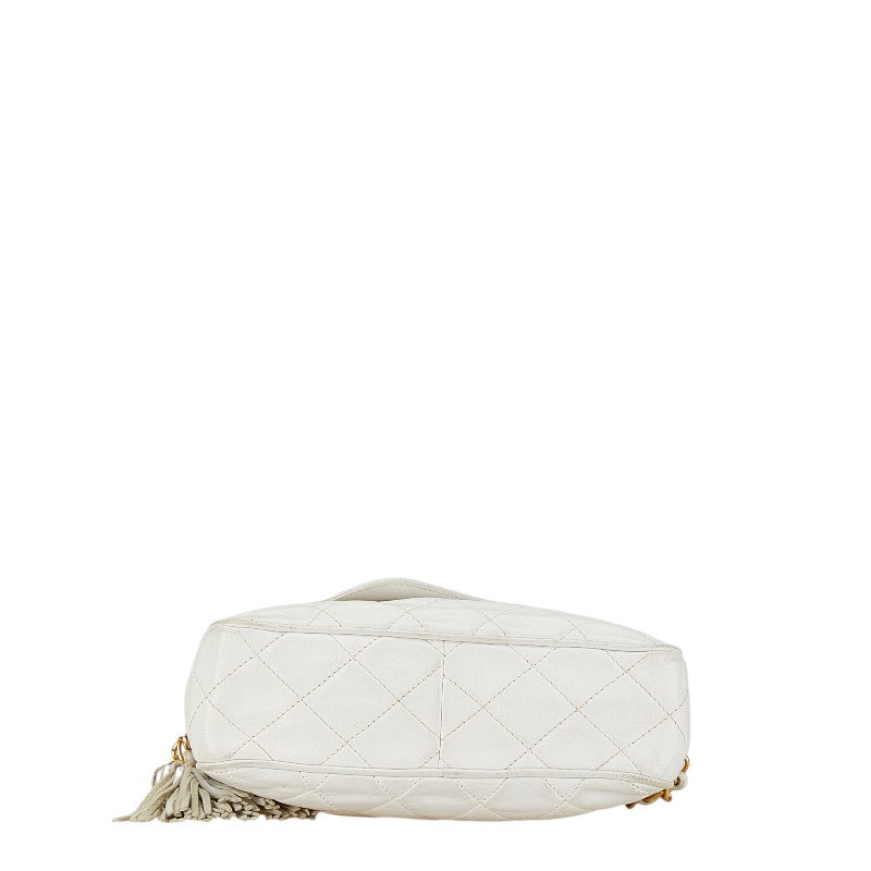 Chanel Matelasse Coco Mark Tassel Lambskin Shoulder Bag