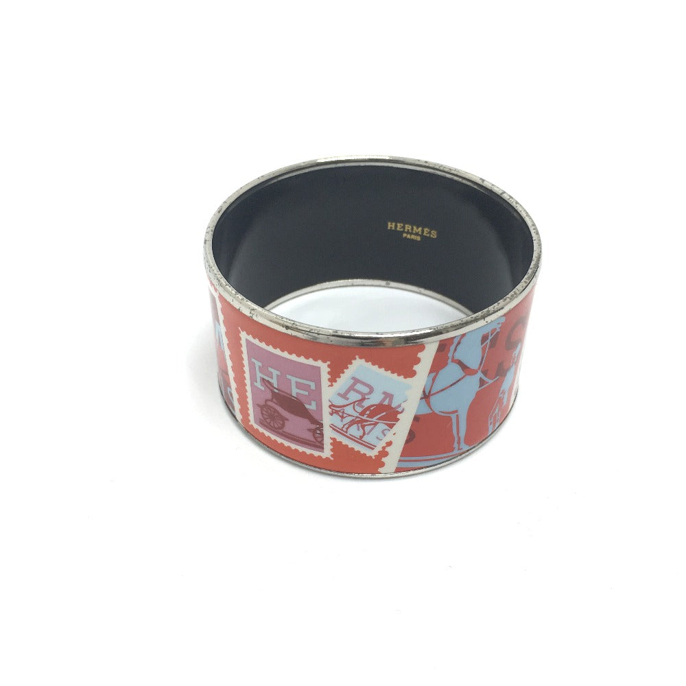 HERMES Bangle Cloisonne Orange Accessories Email TGM mens d
