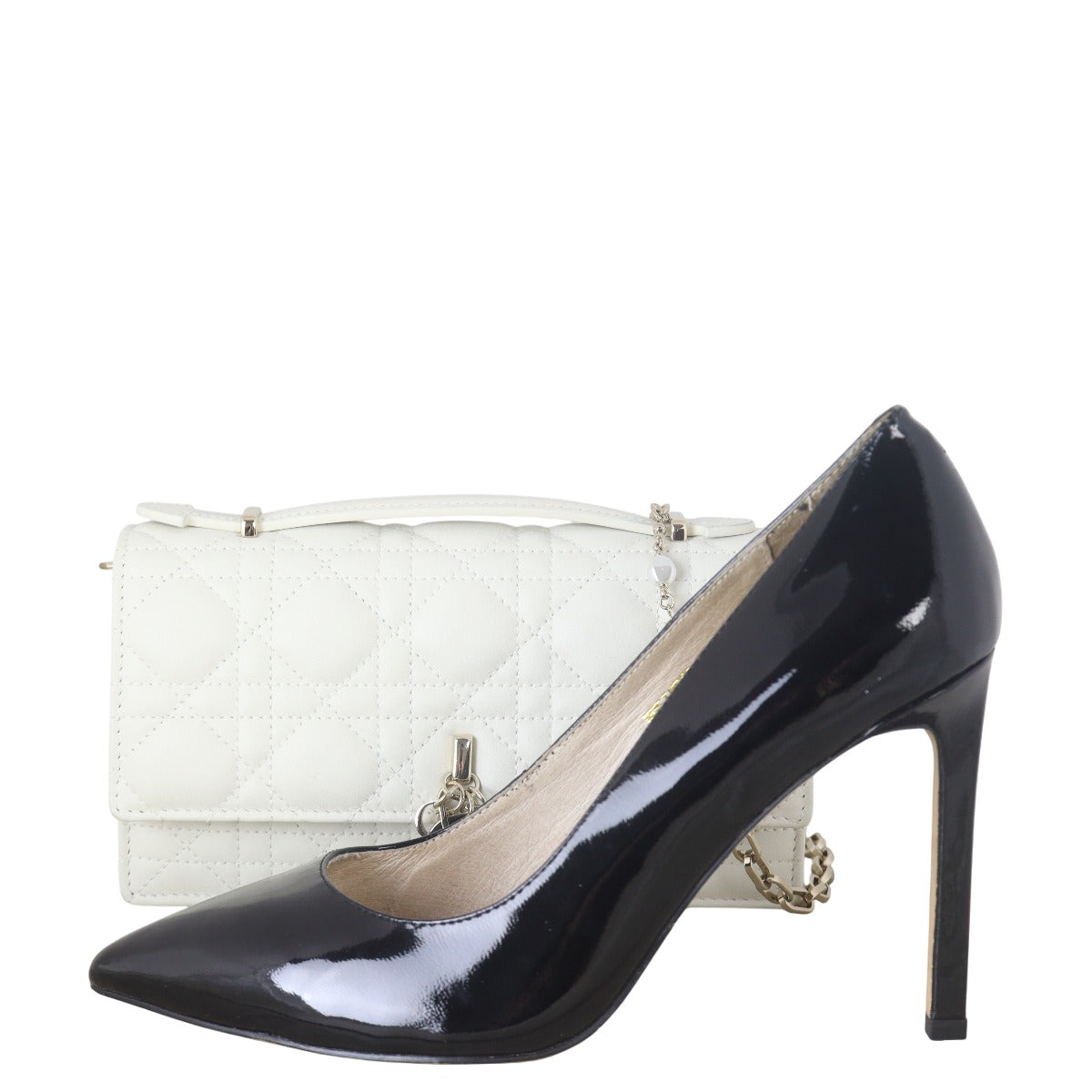 Dior My Dior Top Handle Mini Clutch on Chain