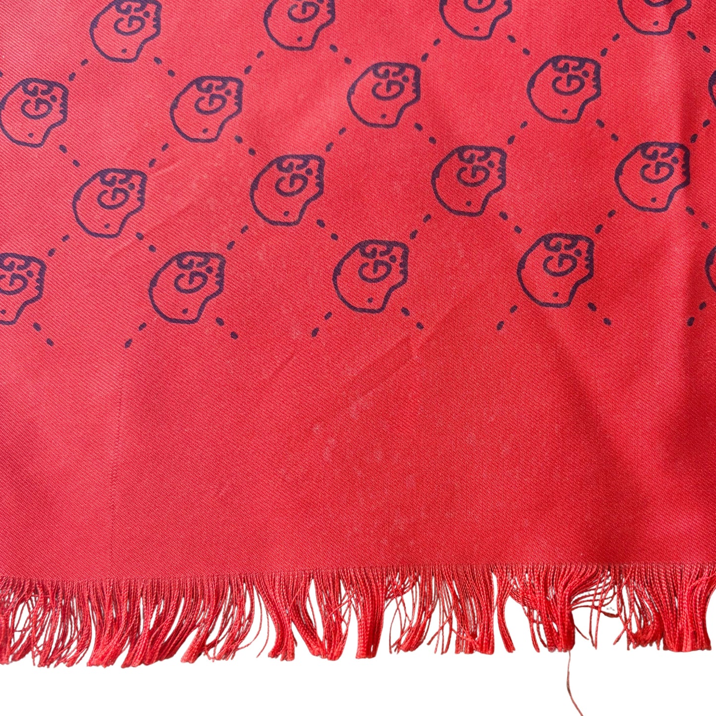 Gucci 'Ghost' Silk Scarf