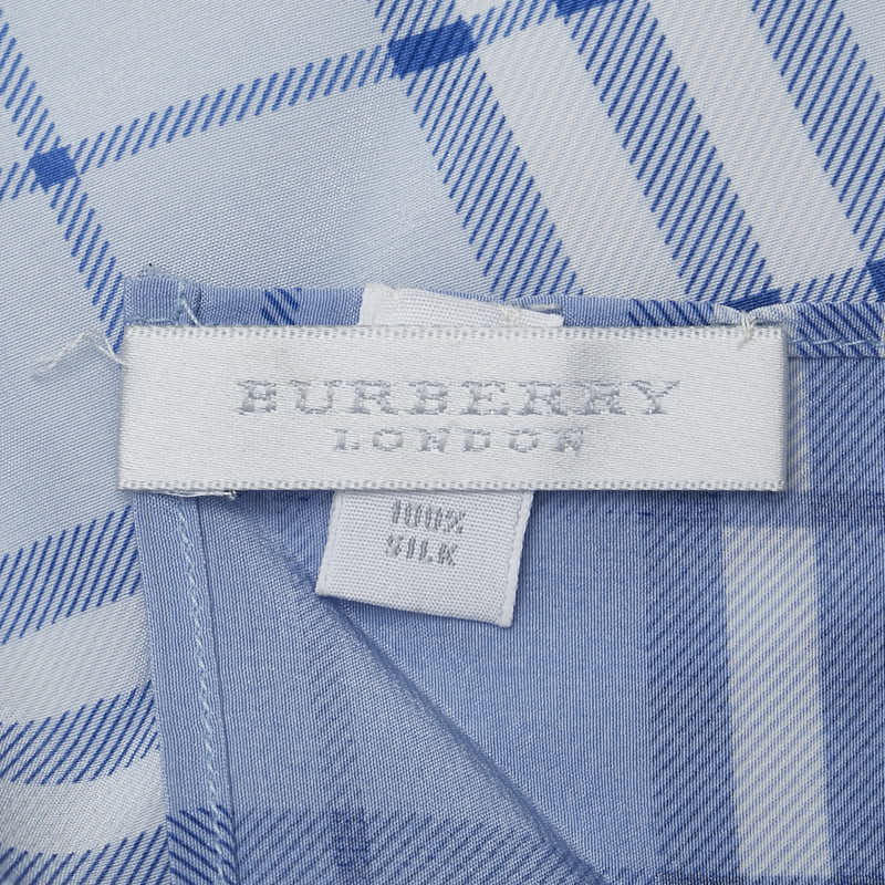 Burberry Check Silk Scarf
