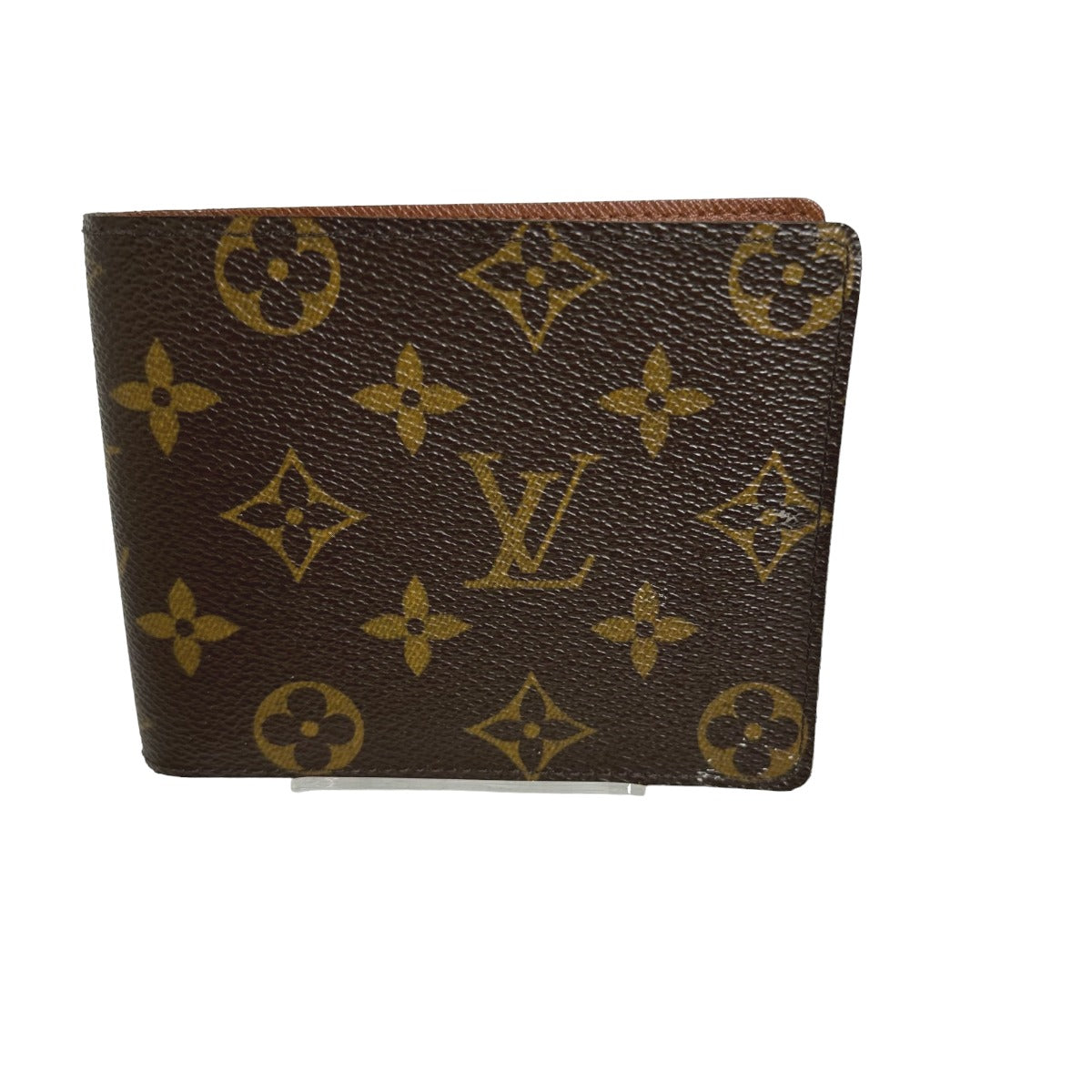 LOUIS VUITTON Bifold Wallet M60026 Monogram canvas Brown Bifold Wallet Monogram Portefeuille Florin unisex(Unisex) d