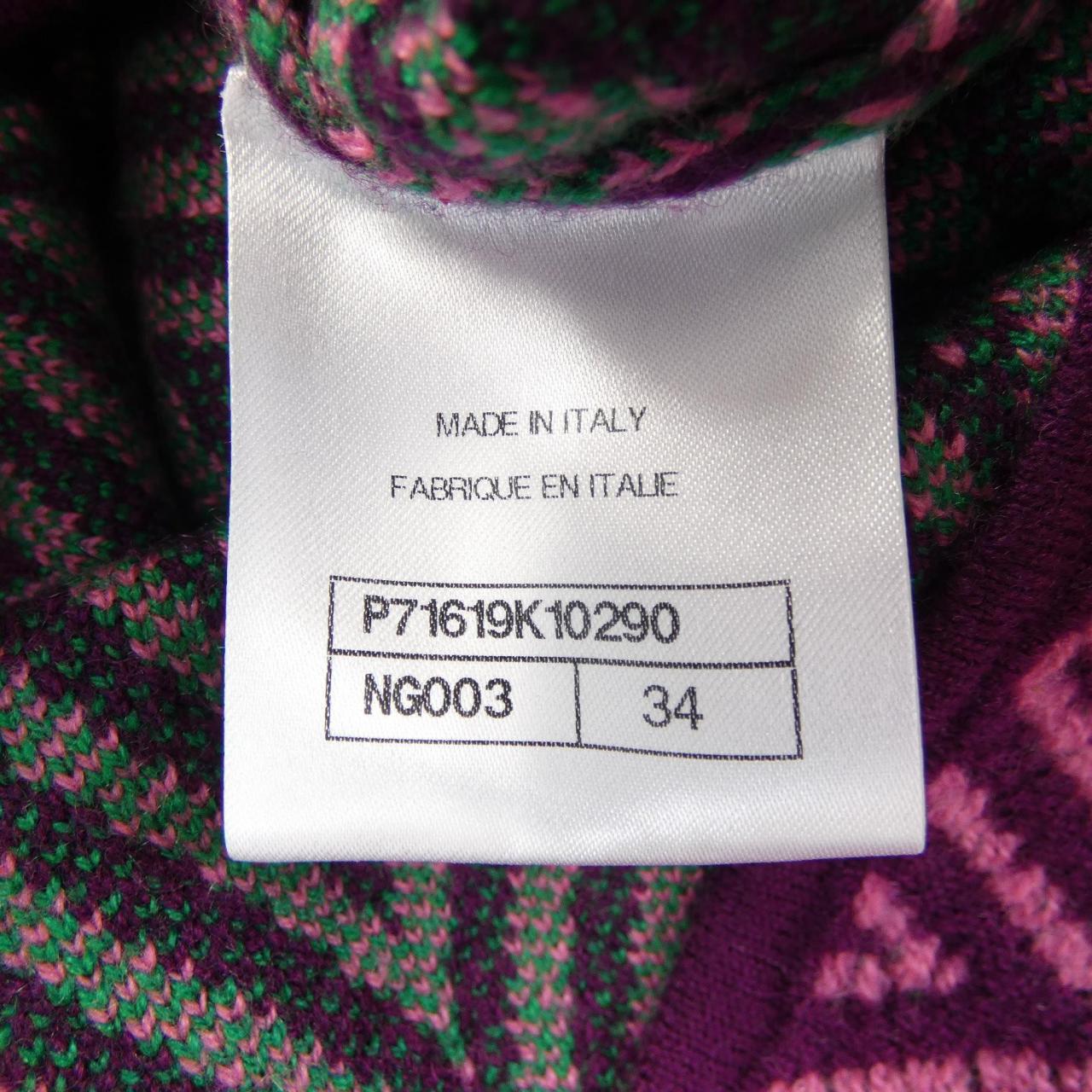 Chanel P71619K10290 21K Cashmere Dress