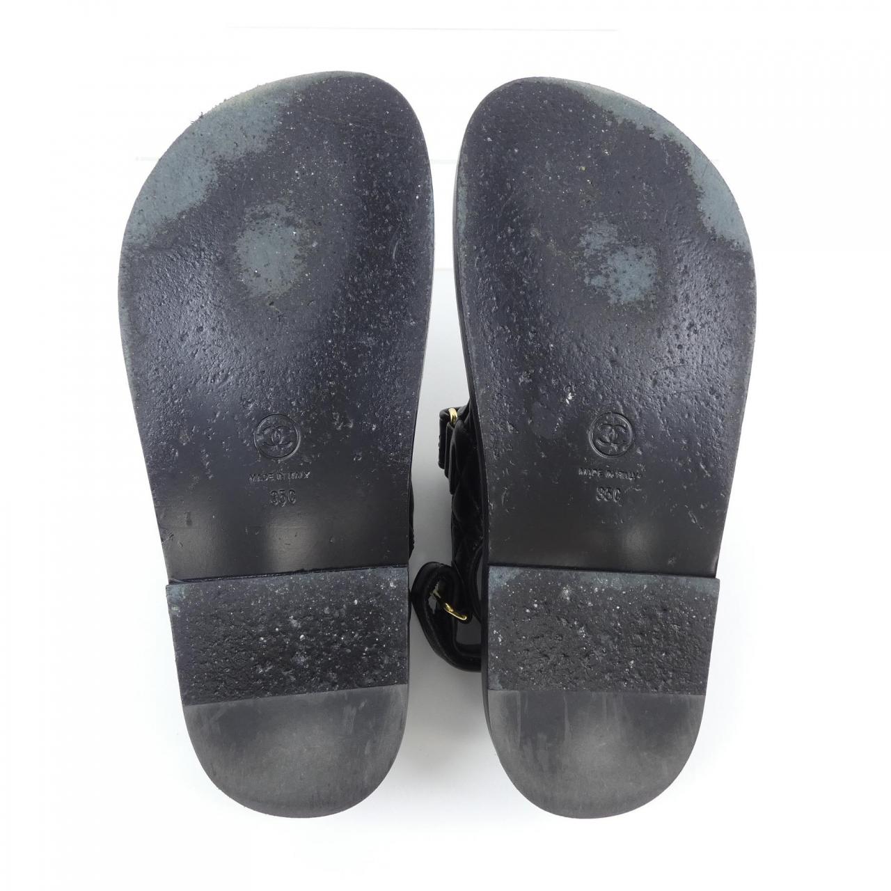 Chanel G40138X01000 Lambskin Sandals