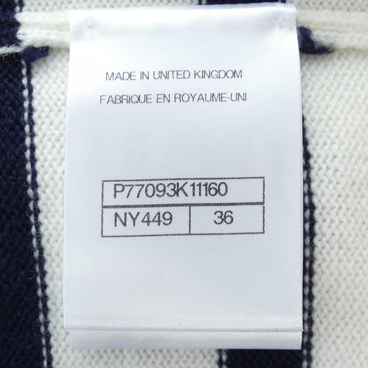 Chanel P77093K11160 Cashmere Knit