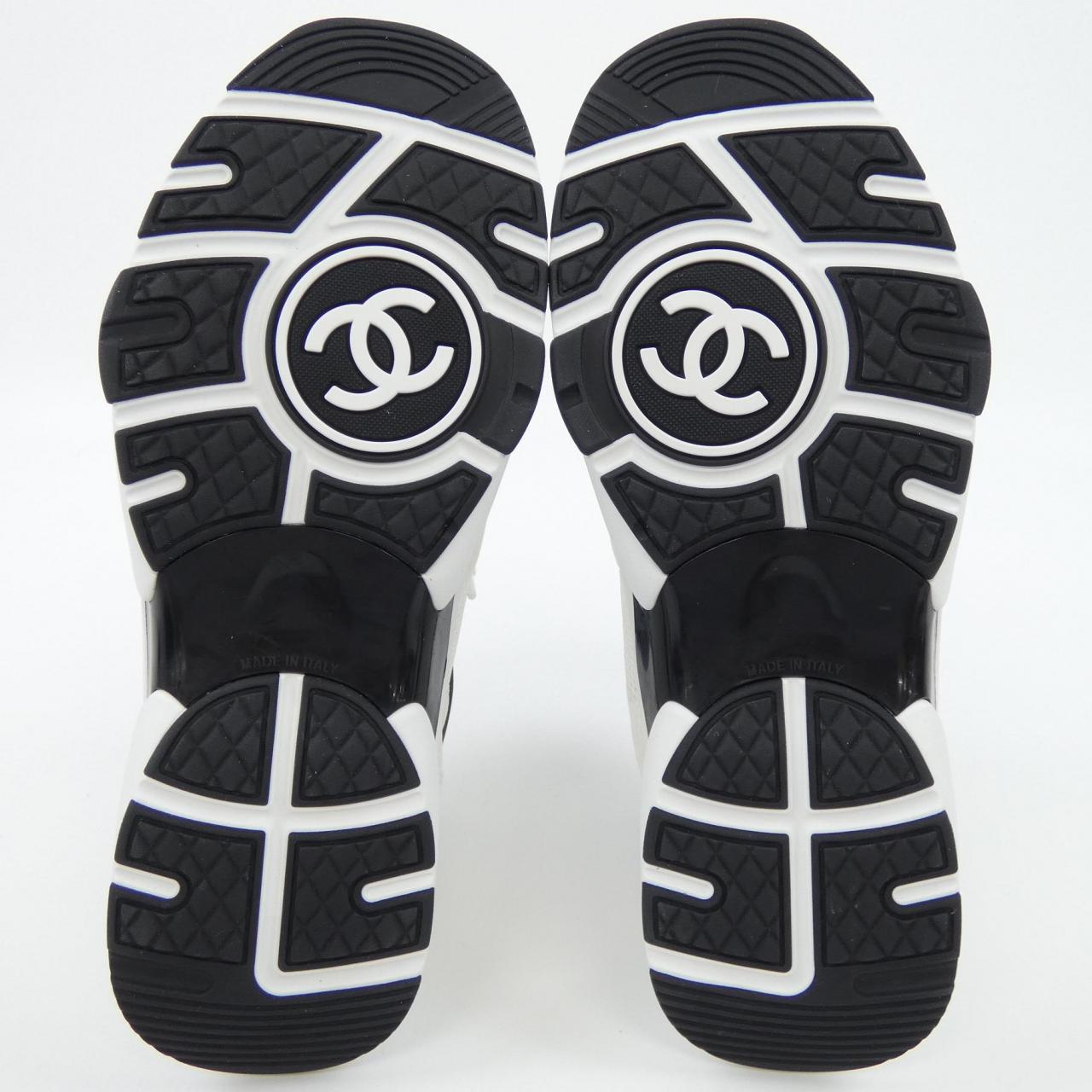 Chanel G38299Y55720 Mesh Calfskin Sneaker
