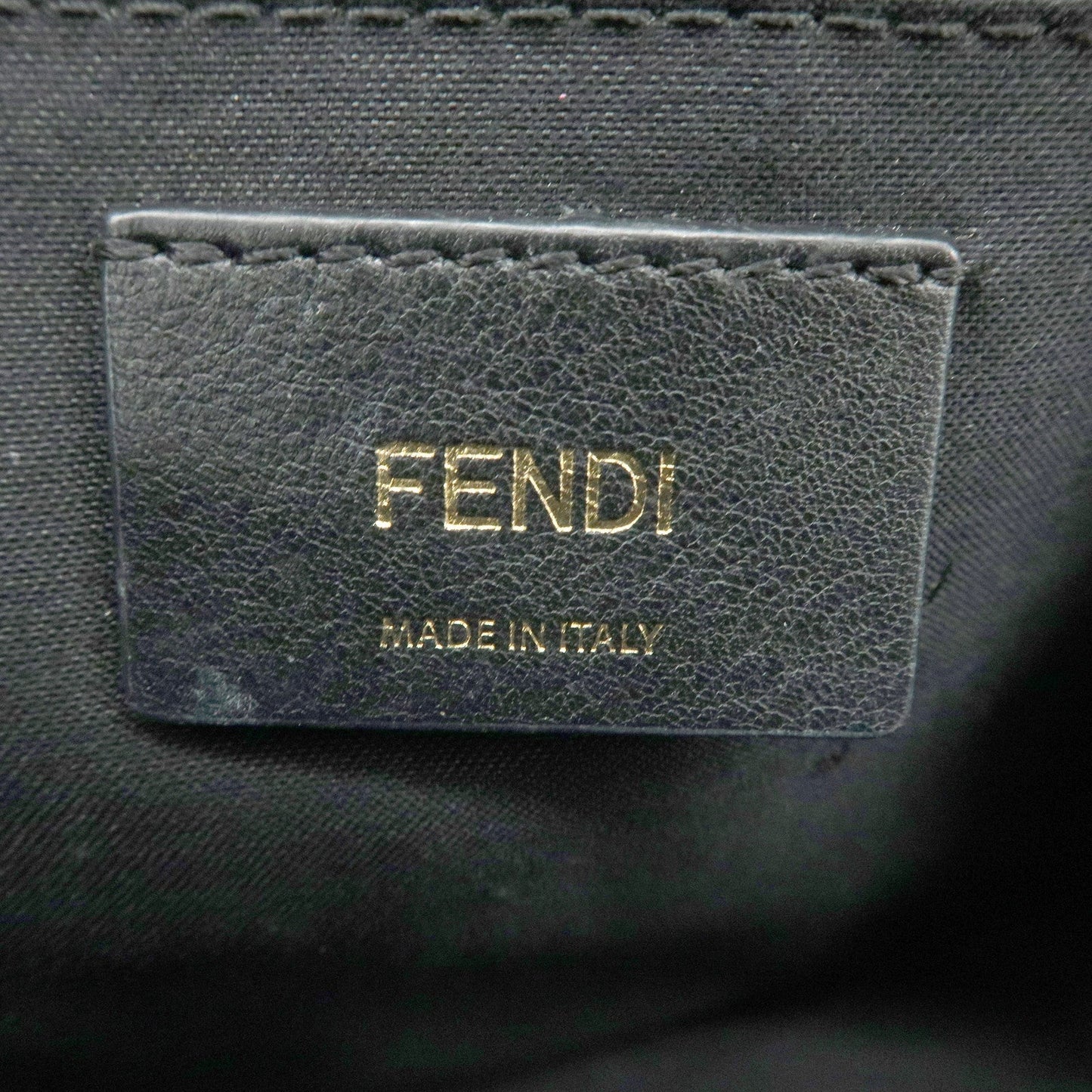 FENDI Zucca Print PVC Leather Chain Backpack Brown 8BZ038 d