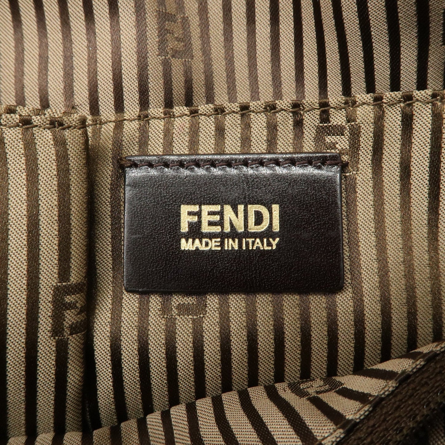 FENDI Cameleon Leather 2WAY Bag Black Brown Blue Red 8BL110 d