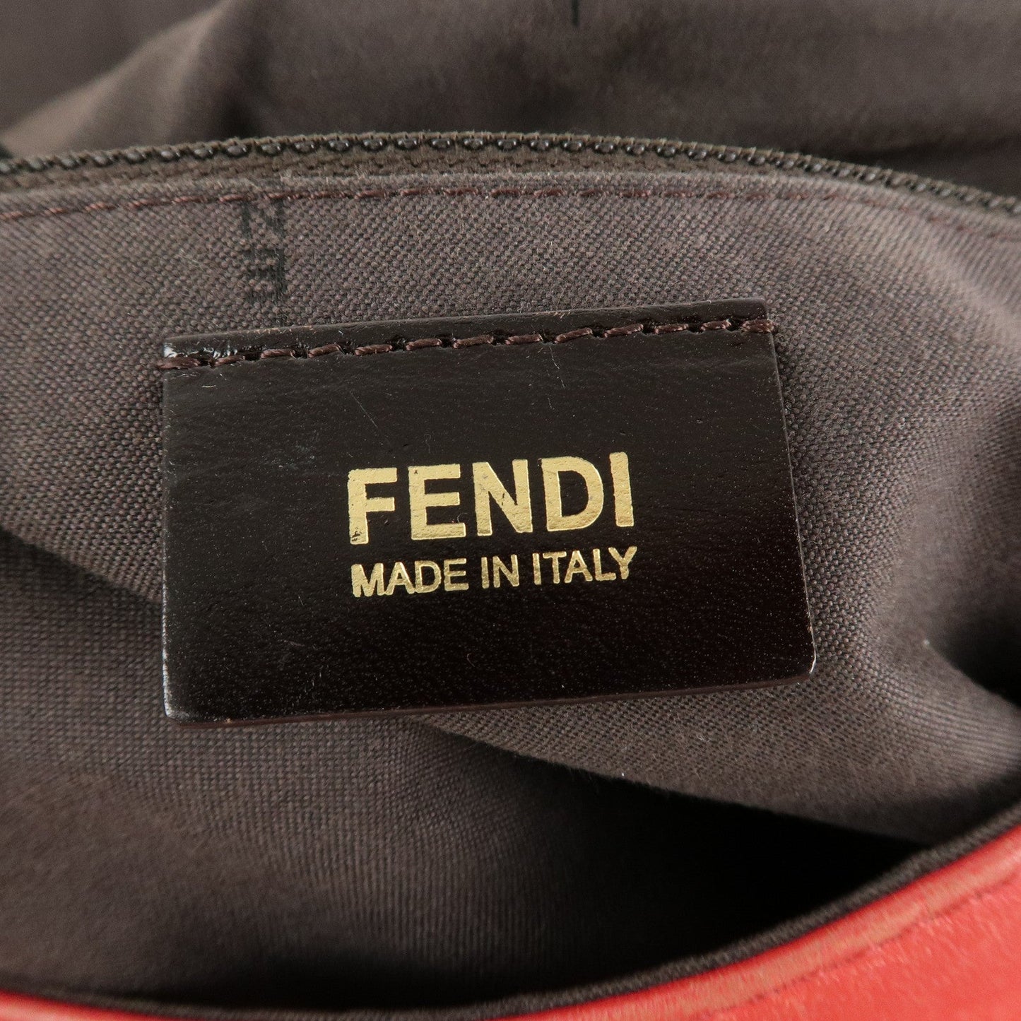 FENDI Big Mamma Baguette Leather Chain Shoulder Bag Pink 8BR638 d