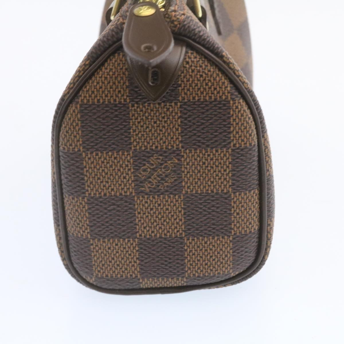 LOUIS VUITTON Damier Ebene Mini Speedy Hand Bag M41534 LV 25202A