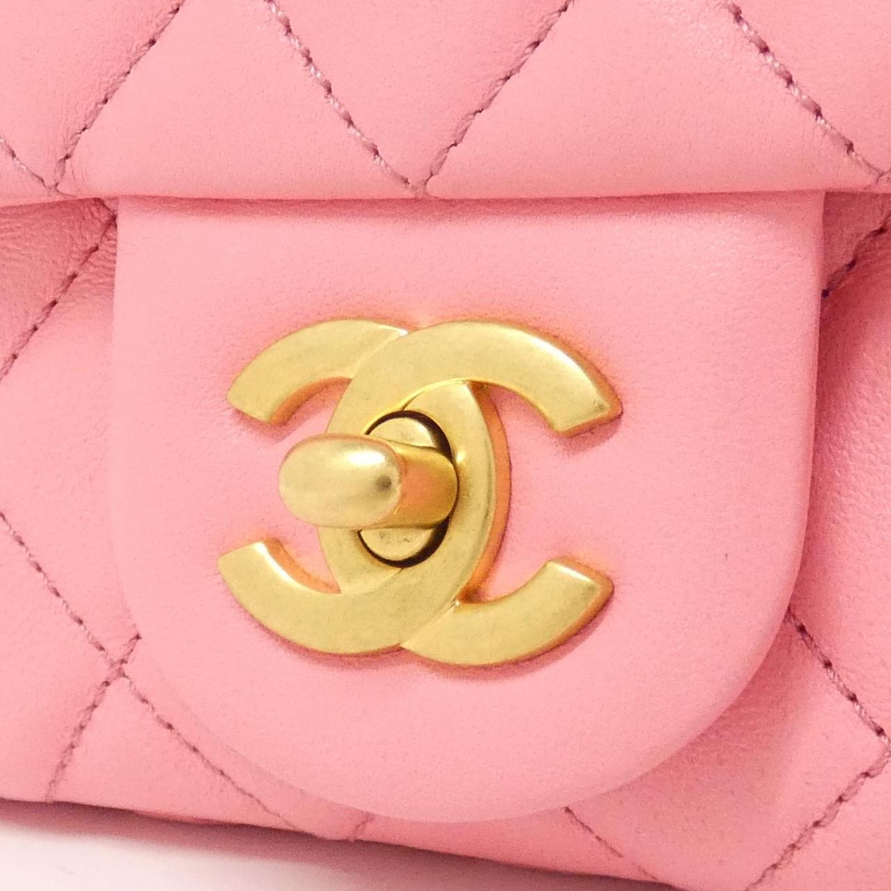 Chanel AS1787 Lambskin Shoulder Bag