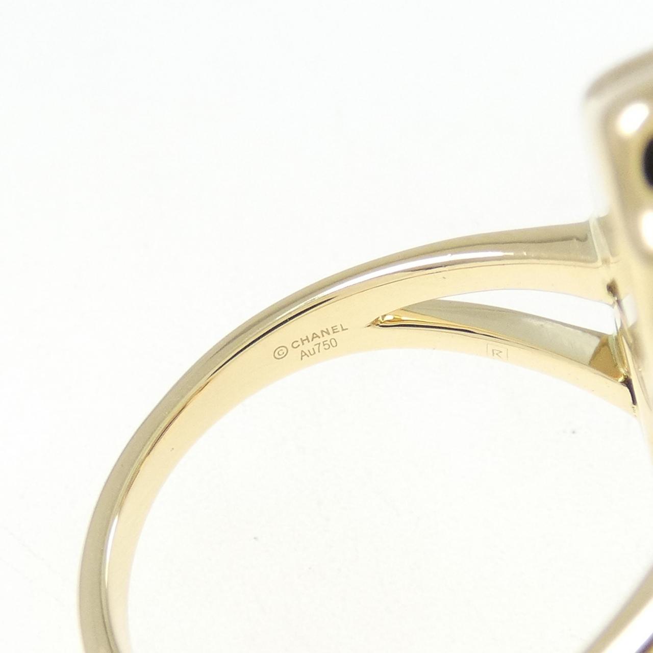 Chanel J11364 Au750 Lapis Lazuli Diamond Ring