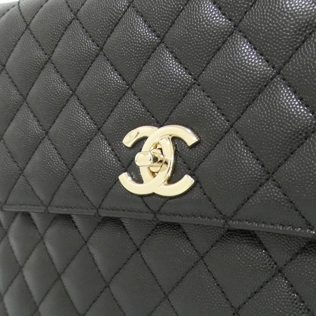 Chanel Coco Handle Caviar Skin Bag