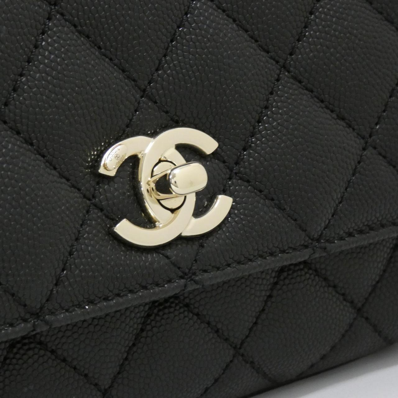 Chanel Coco Handle Caviar Skin Bag