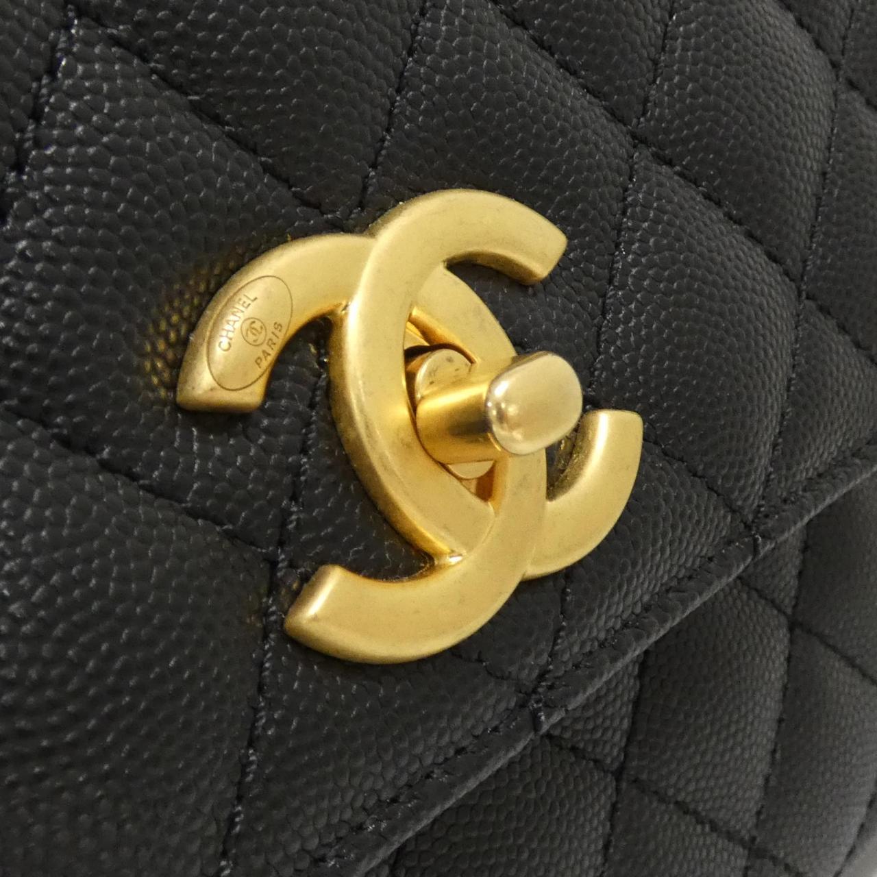Chanel Coco Handle Caviar Skin Bag