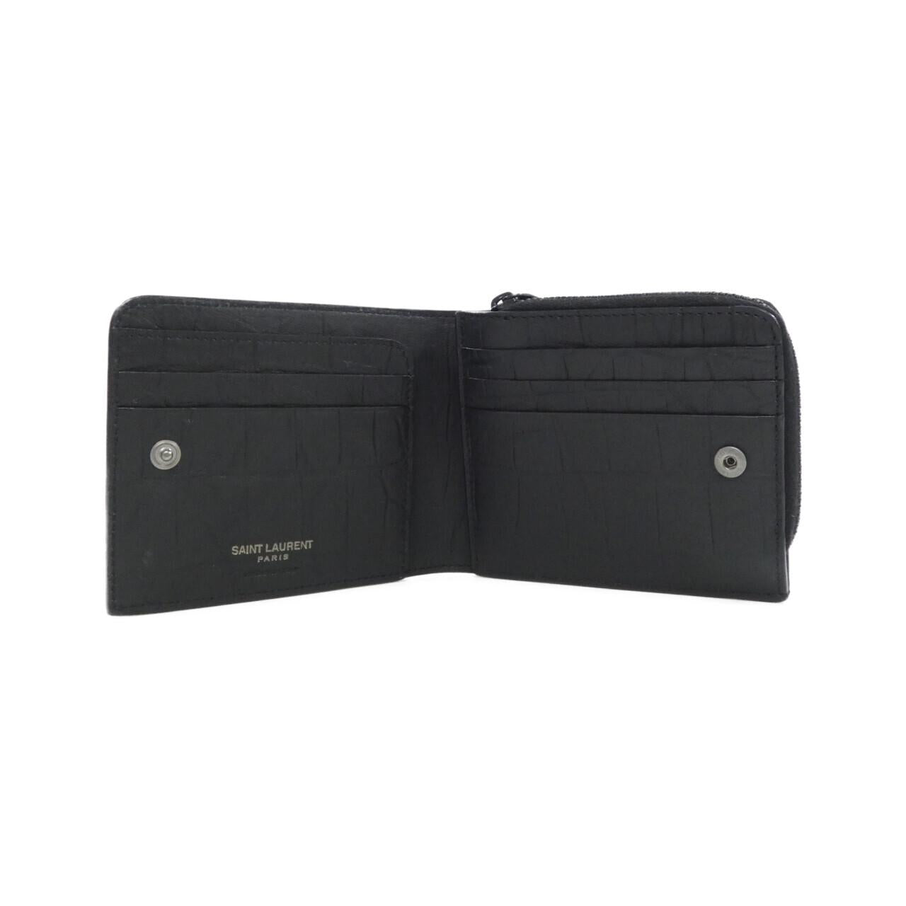 Saint Laurent 630072 C9H0U Sheepskin Wallet