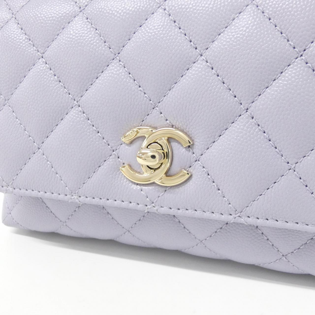 Chanel Coco Handle Caviar Skin Bag