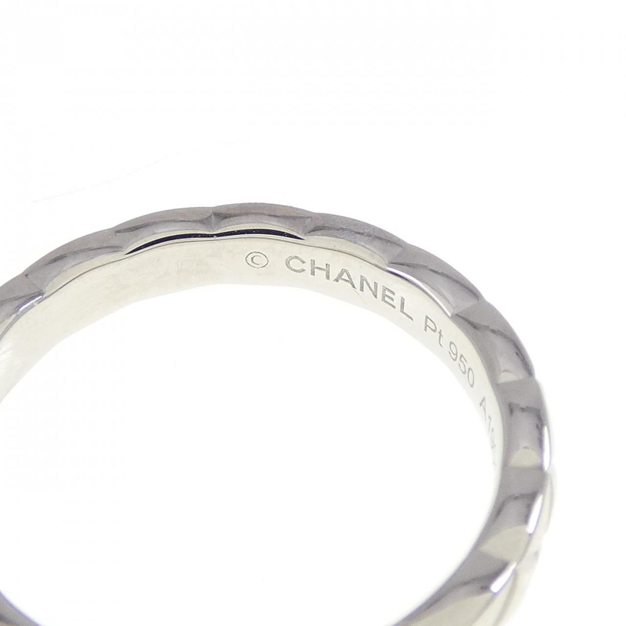 Chanel Coco Crush Platinum Diamond Ring