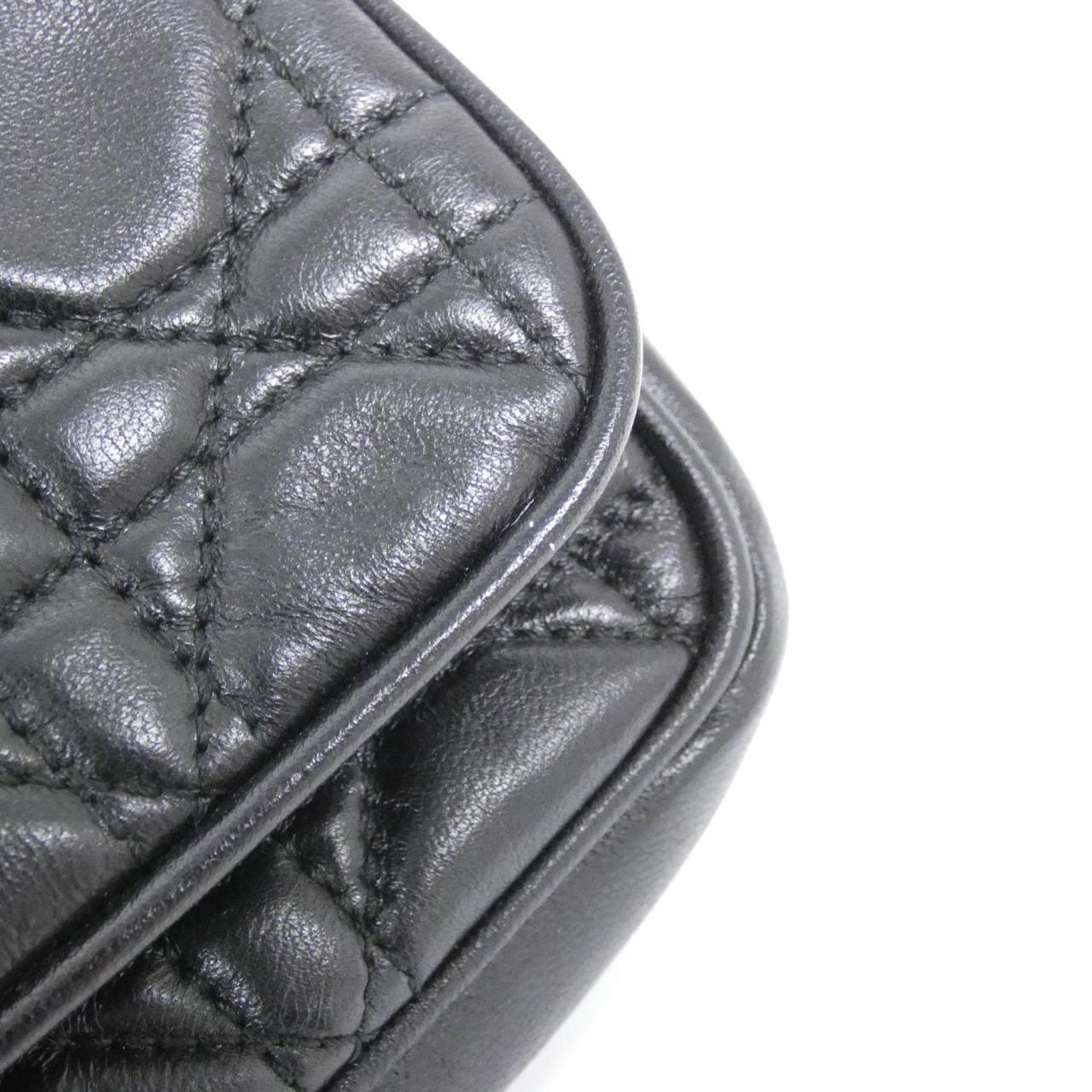Christian Dior S435PPCAL Leather Shoulder Bag