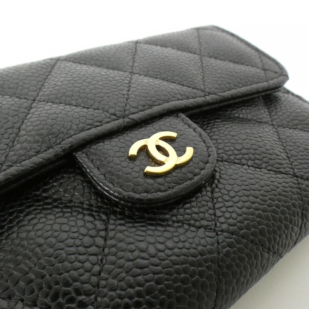 Chanel Timeless Classic Caviar Skin Wallet