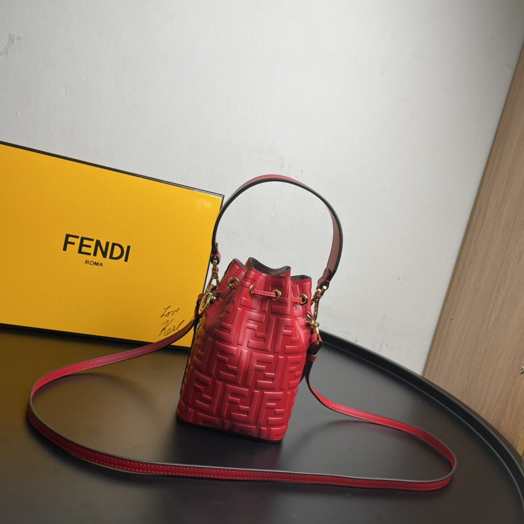 Top QualityTop Quality Mon Tresor Red Mini Bag For Woman 18cm/7in