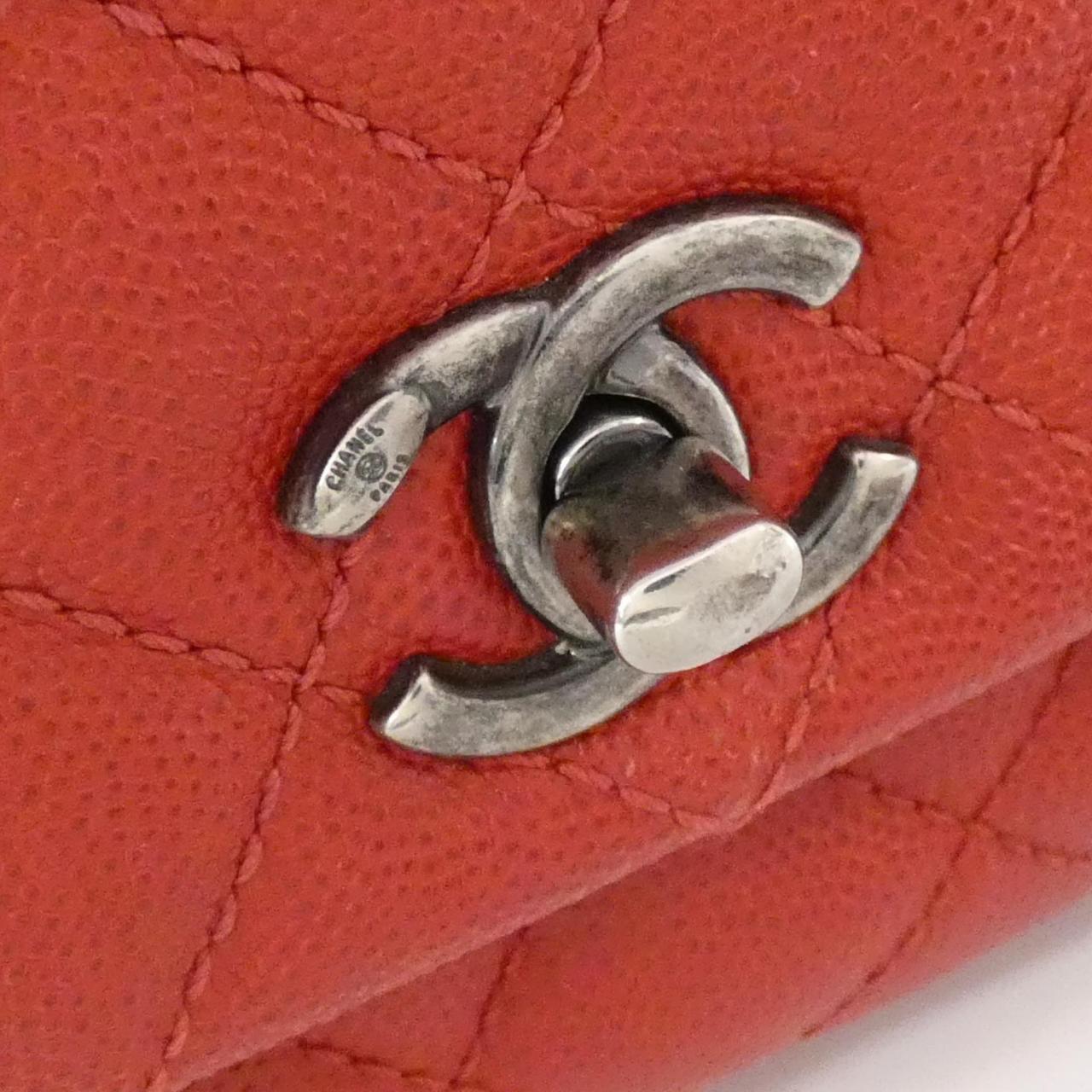 Chanel Coco Handle Caviar Skin Bag