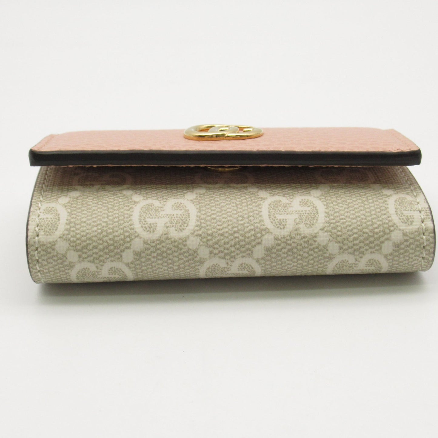 Gucci 6 Keycase Keycase Accessories Leather PVC Coated Canvas Pink 456118