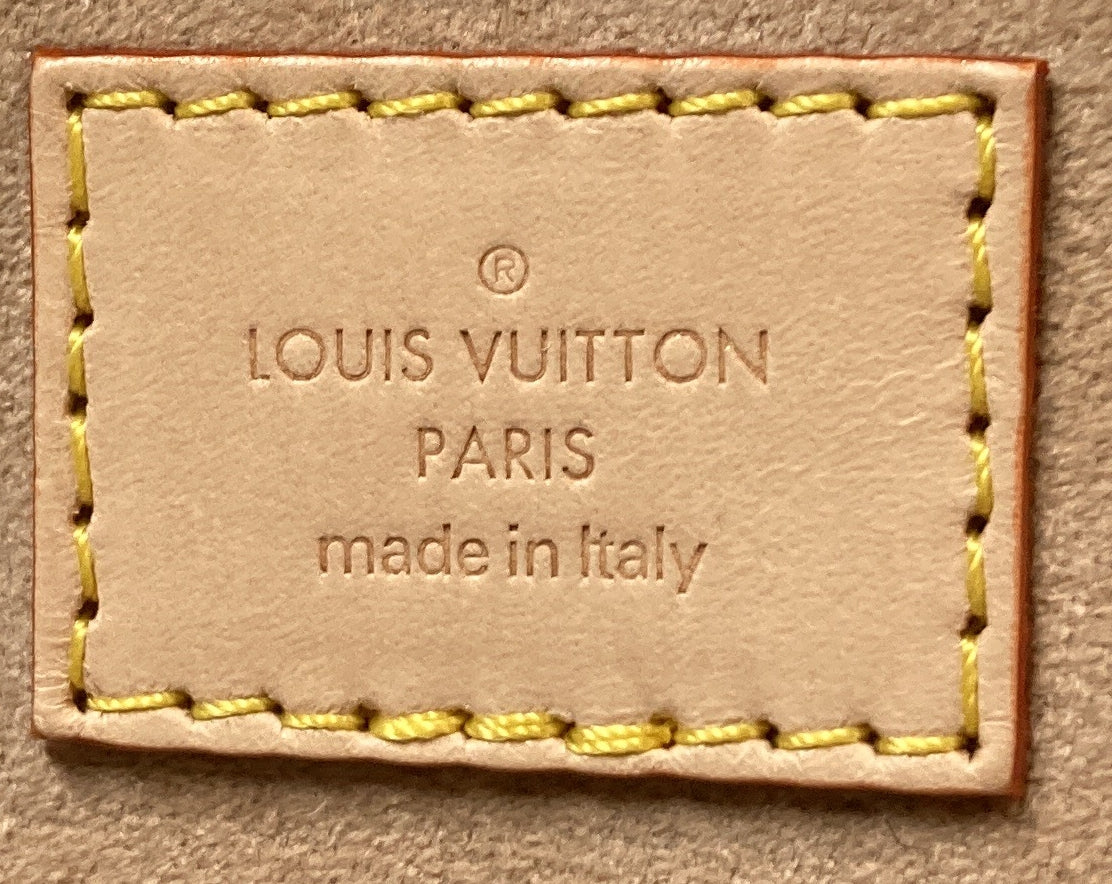 Louis Vuitton Vanity Case Monoglam Jacquard Canvas Micro