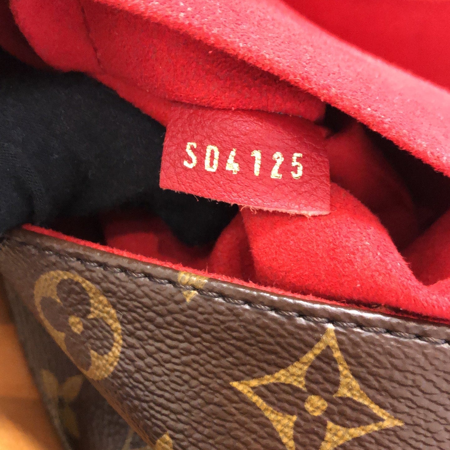 Louis Vuitton Gaia Handbag Monogram Canvas