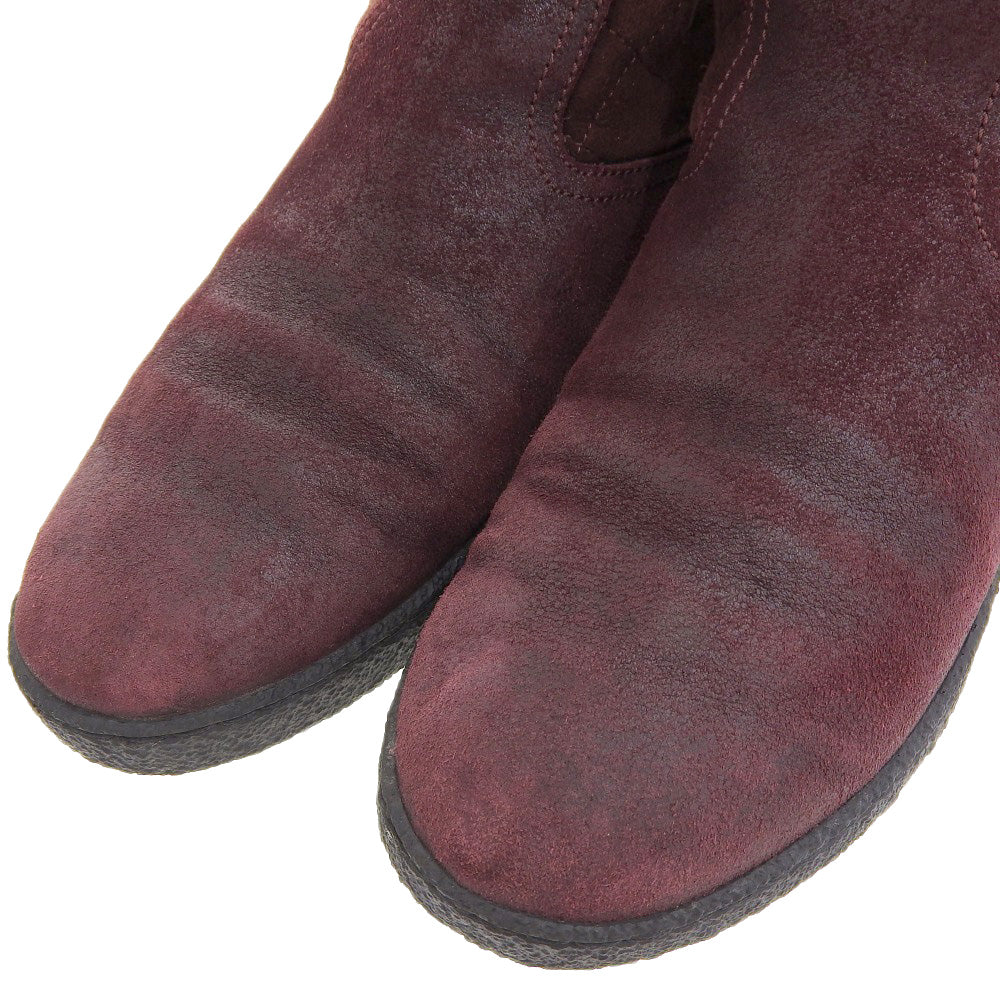 Chanel Quilting Suede Boots