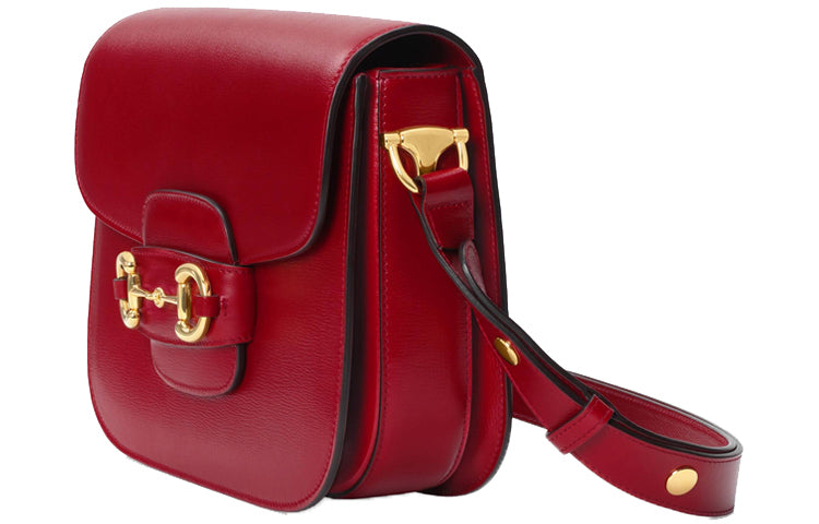 (WMNS) GUCCI 1955Button Single Shoulder Bag Red 602204-1DB0G-6638