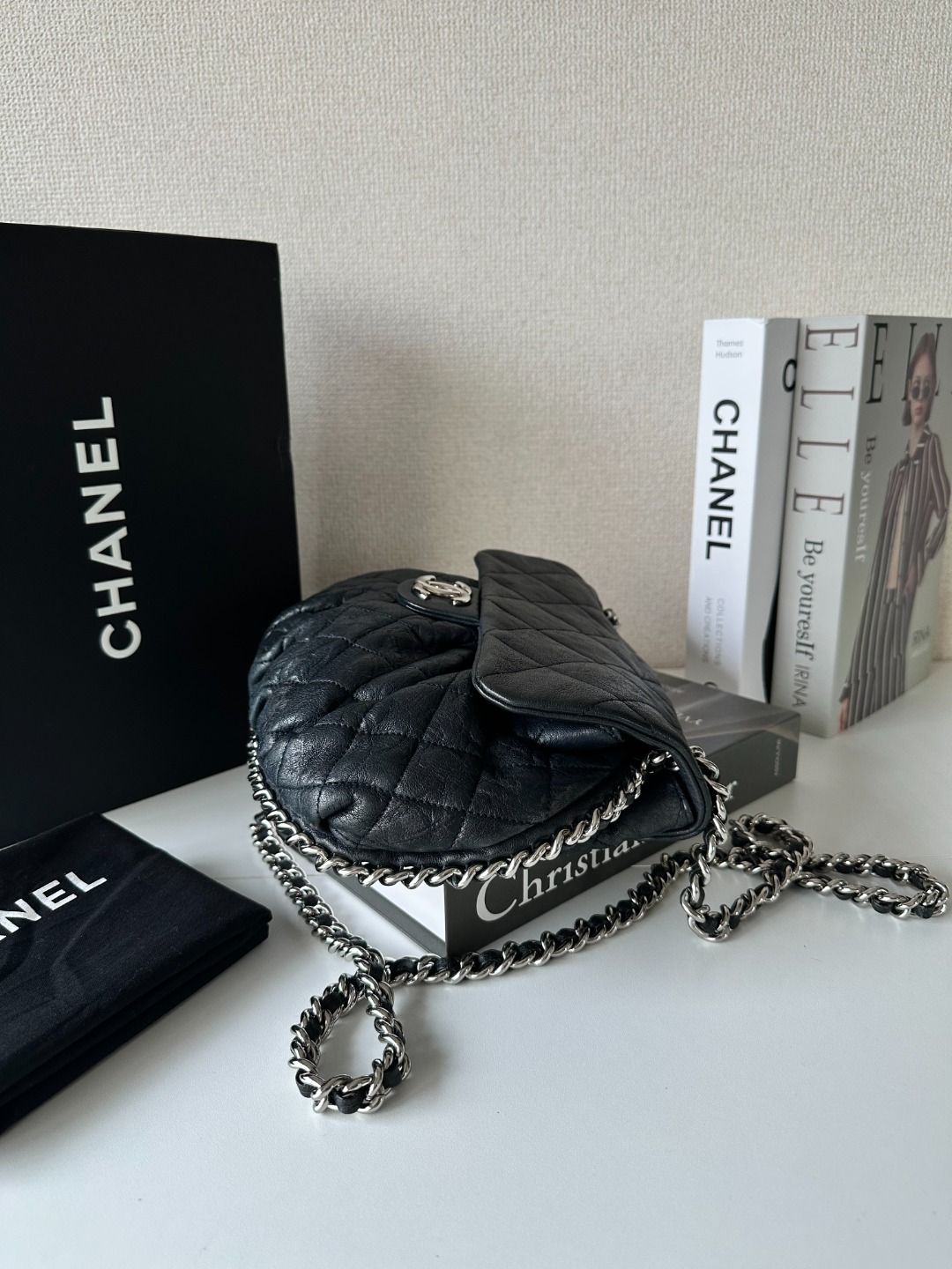 Chanel Medium Chain Around Messenger Bag - Black Crossbody Bags, Handbags MR18082025X957