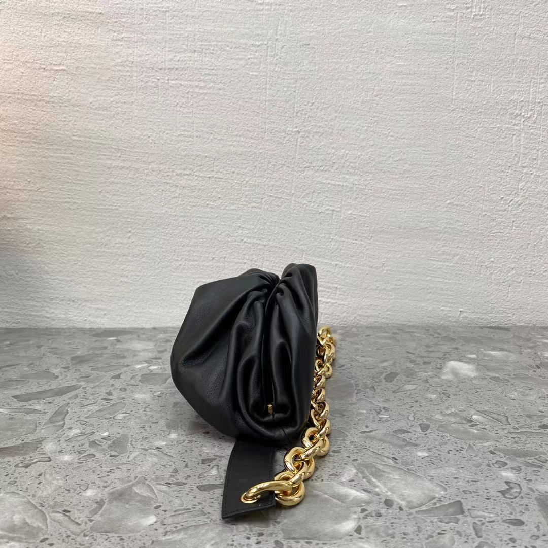 Top Quality Chain Pouch Black, For Women, Women’s Bags 12.2in/31cm