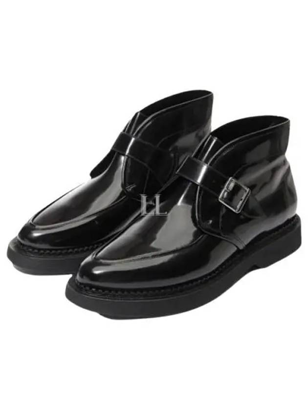 Luxury Saint Laurent Trending 2025 Teddy Monkstrap Black