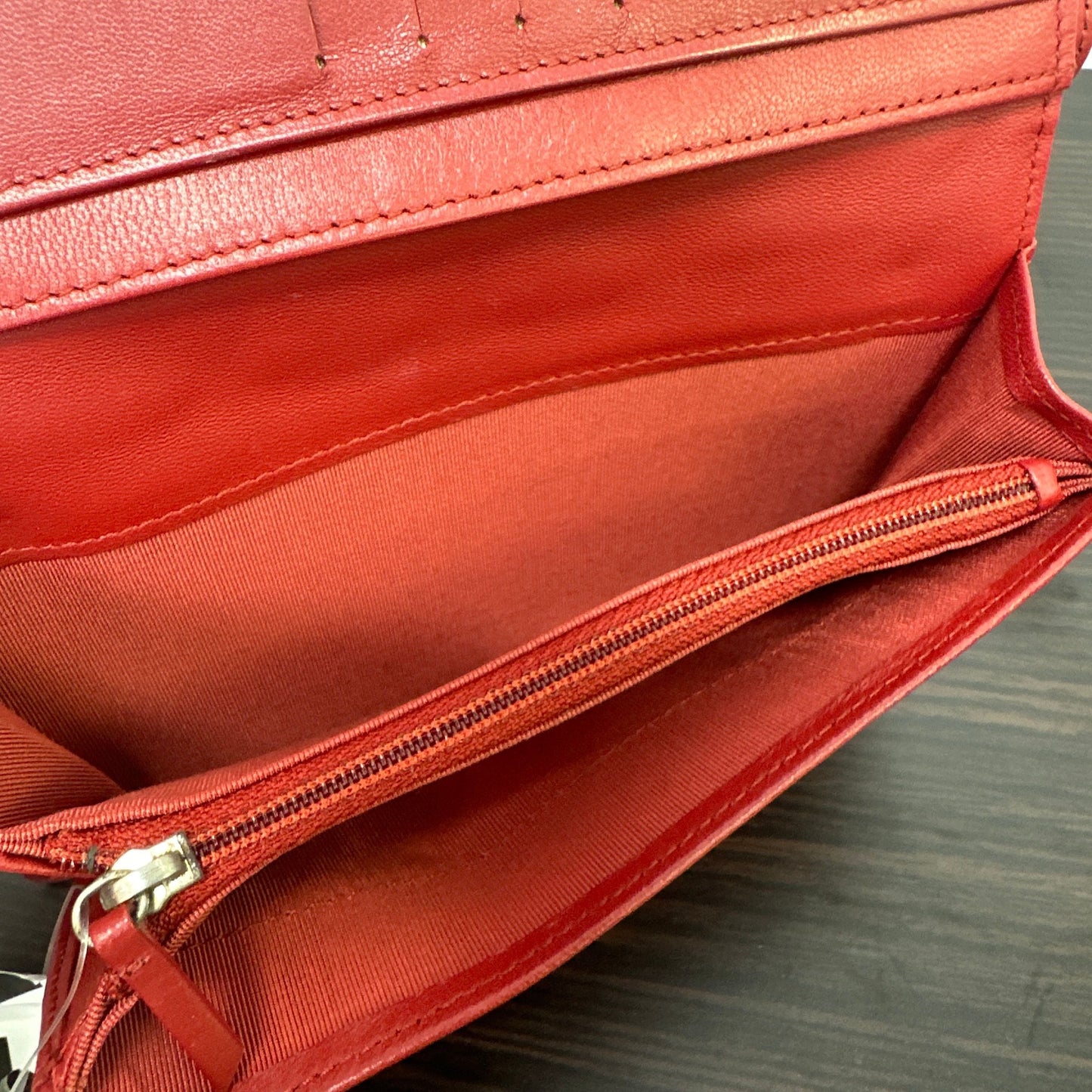 Chanel Lambskin Leather Red Quilted LB120240