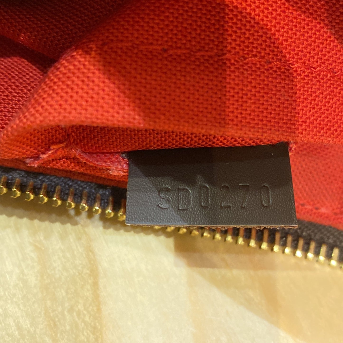 Louis Vuitton Siena Handbag Damier PM
