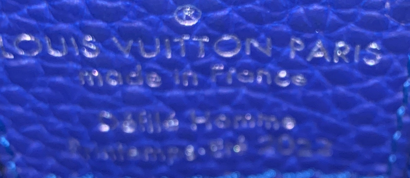 Louis Vuitton Keepall Bandouliere Bag Limited Edition Illusion Monogram Taurillon Leather XS