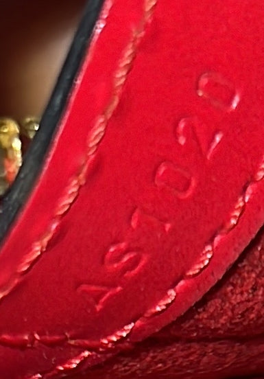 Louis Vuitton Lussac Handbag Epi Leather