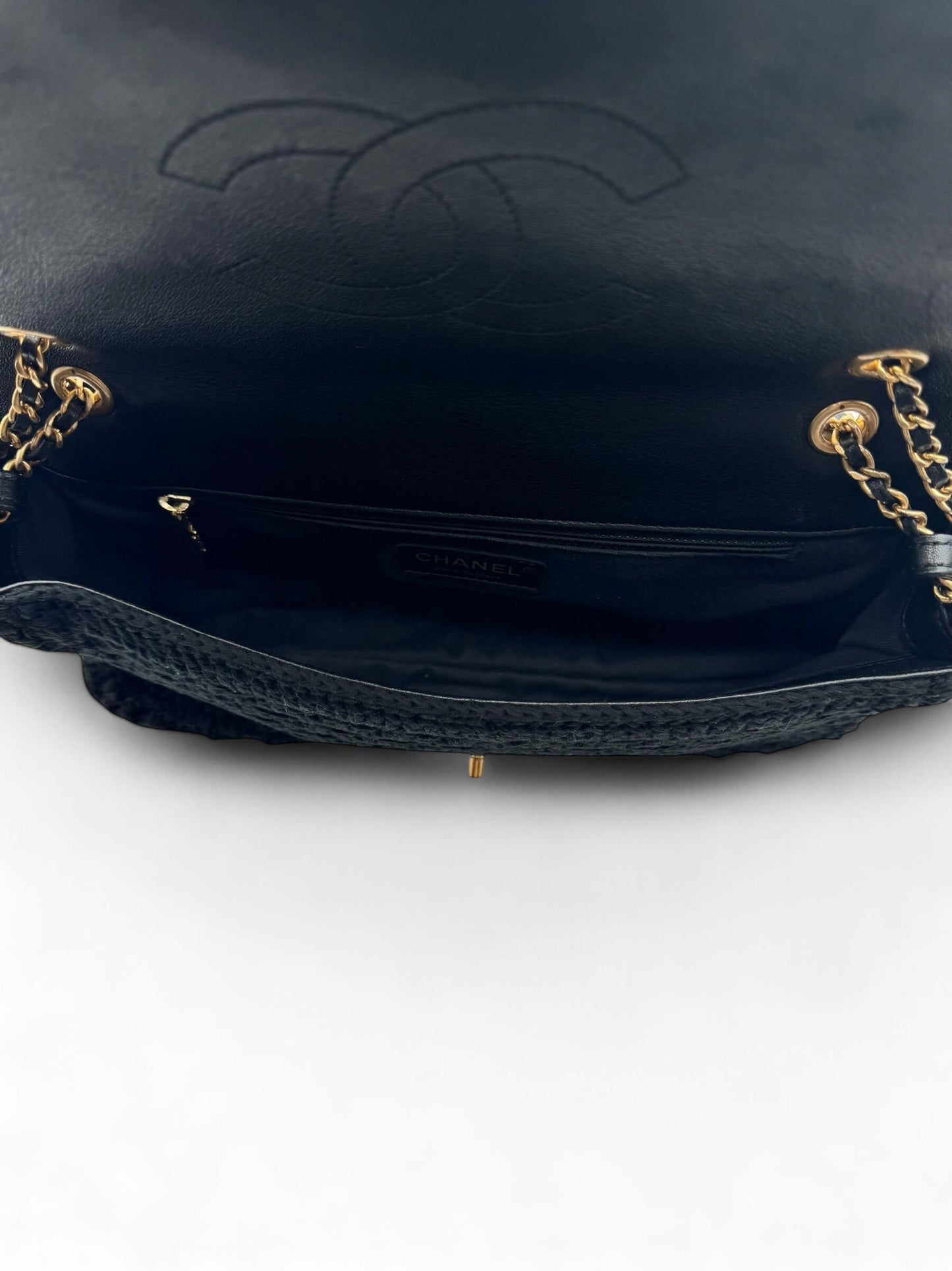 Chanel - Sac à crochet noir
